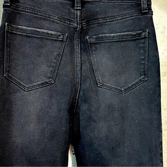 #034 Sz 5/27 Celebrity Pink Black Skinny Jeans Modern Fit - Picture 5 of 8